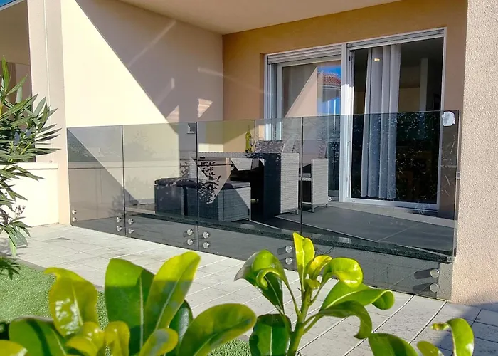 Mit Meerblick, 50 Meter Vom Sandstrand - Apartment Nin