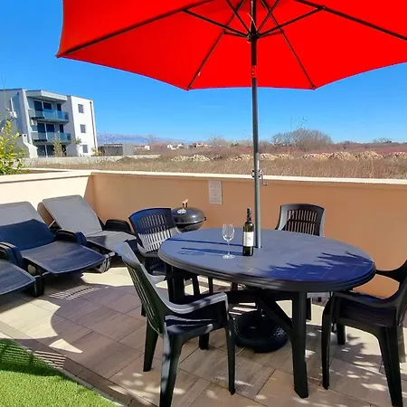 Mit Meerblick, 50 Meter Vom Sandstrand - Apartment Nin